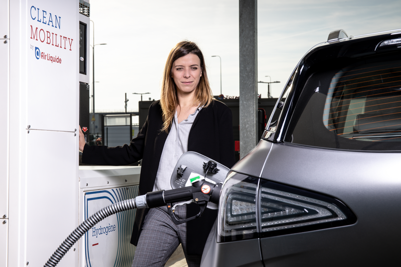H2 STATION ROISSY (France) + NEXO HYUNDAI