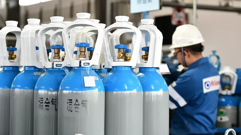 Air Liquide Plant in Kunshan, Jiangsu Province, China